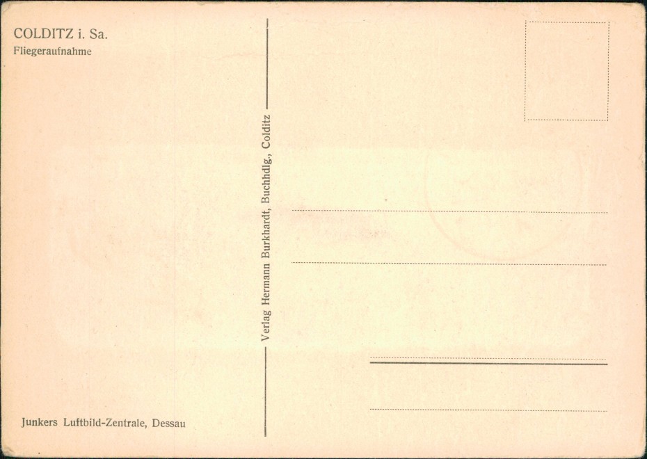 Luftbild Colditz Ansichtskarten Lexikon