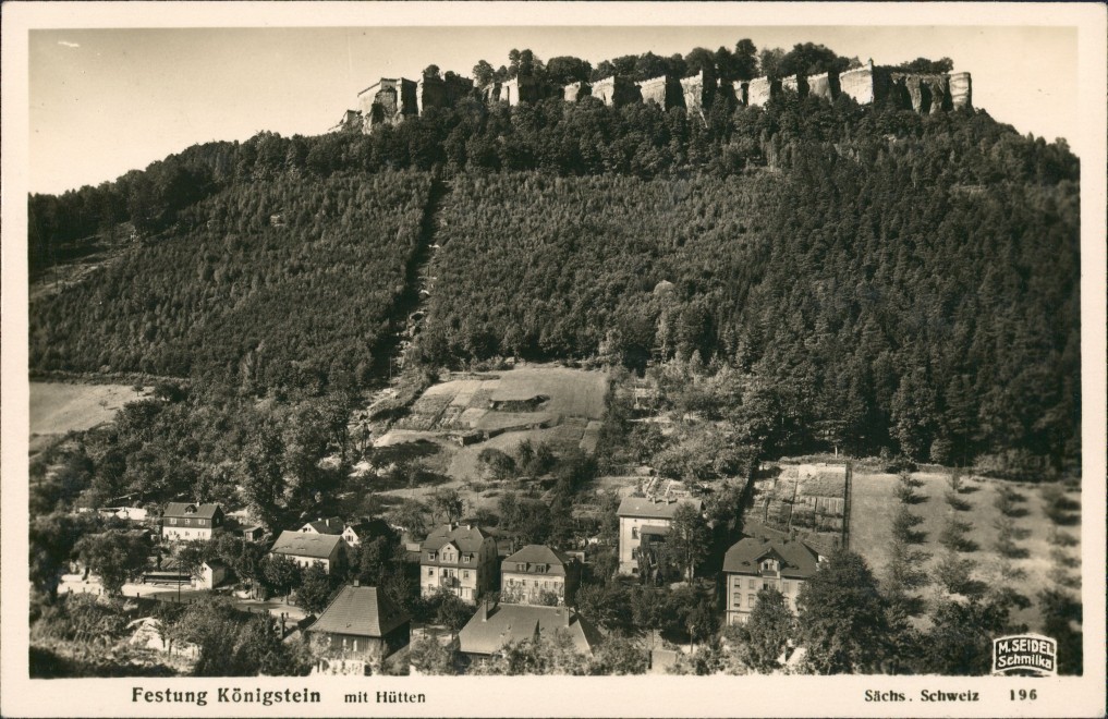 Festung Mit H Tten M Seidel Schmilka K Nigstein S Chsische Schweiz