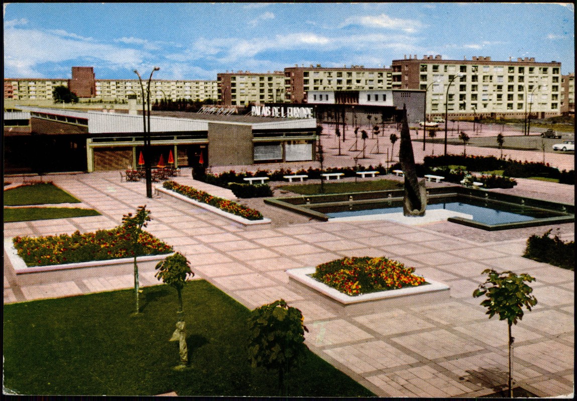 vergrößern: Bildseite historische Ansichtskarte von 1978: Panorama des Nouvelles Synthes:: Petite-Synthe