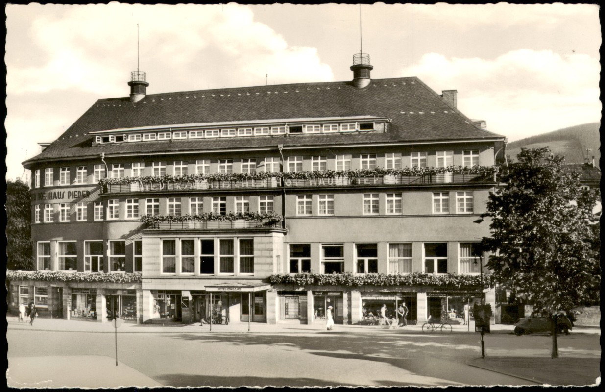 Hotel Niedersächsischer Hof Goslar Ansichtskarten Lexikon