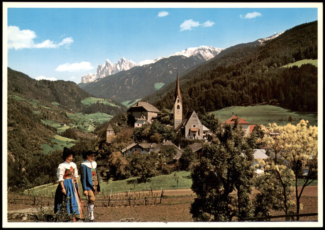 vergrößern: Bildseite historische Ansichtskarte von 2000: GUDON presso Chiusa GUFIDAUN bei Klausen (Prov. Bozen):: Bozen