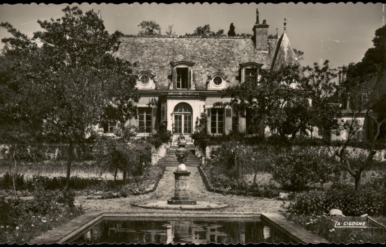 vergrößern: Bildseite historische Ansichtskarte von 1961: Maison d