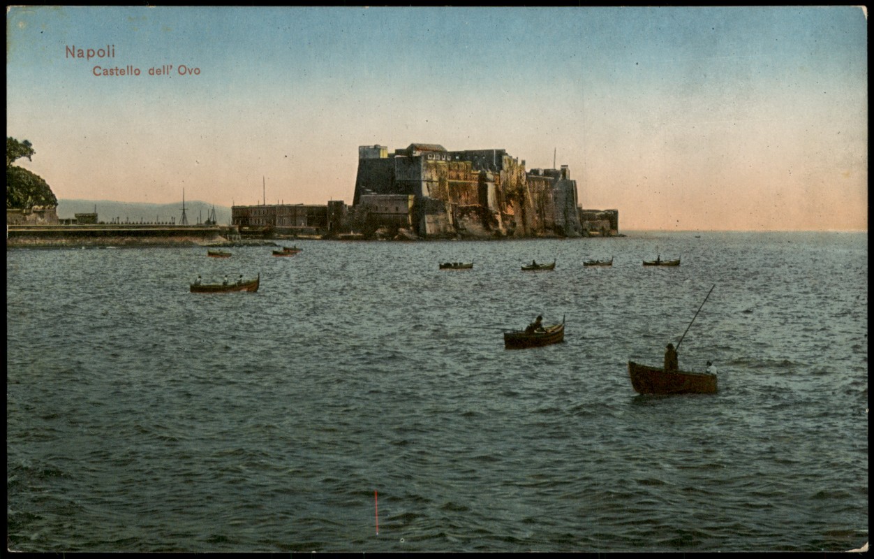 vergrößern: Bildseite historische Ansichtskarte von 1914: Castello dell