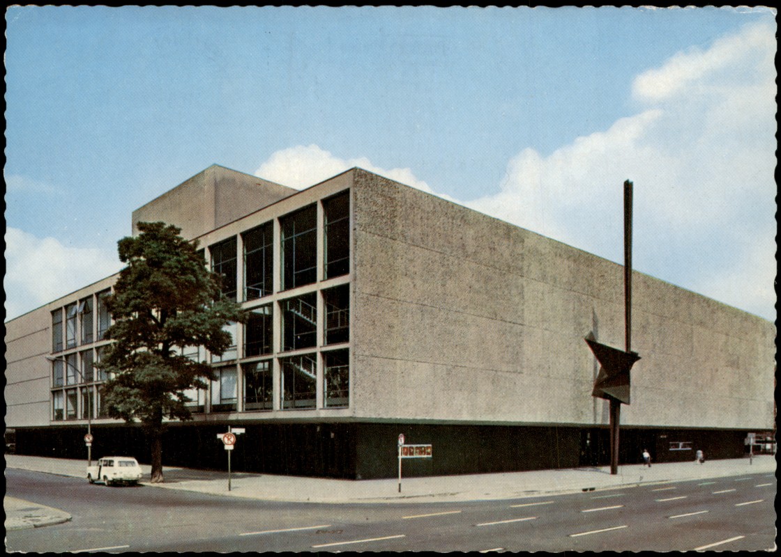 zoom: Image side vintage Postcard from 1969: Deutsche Oper:: Berlin