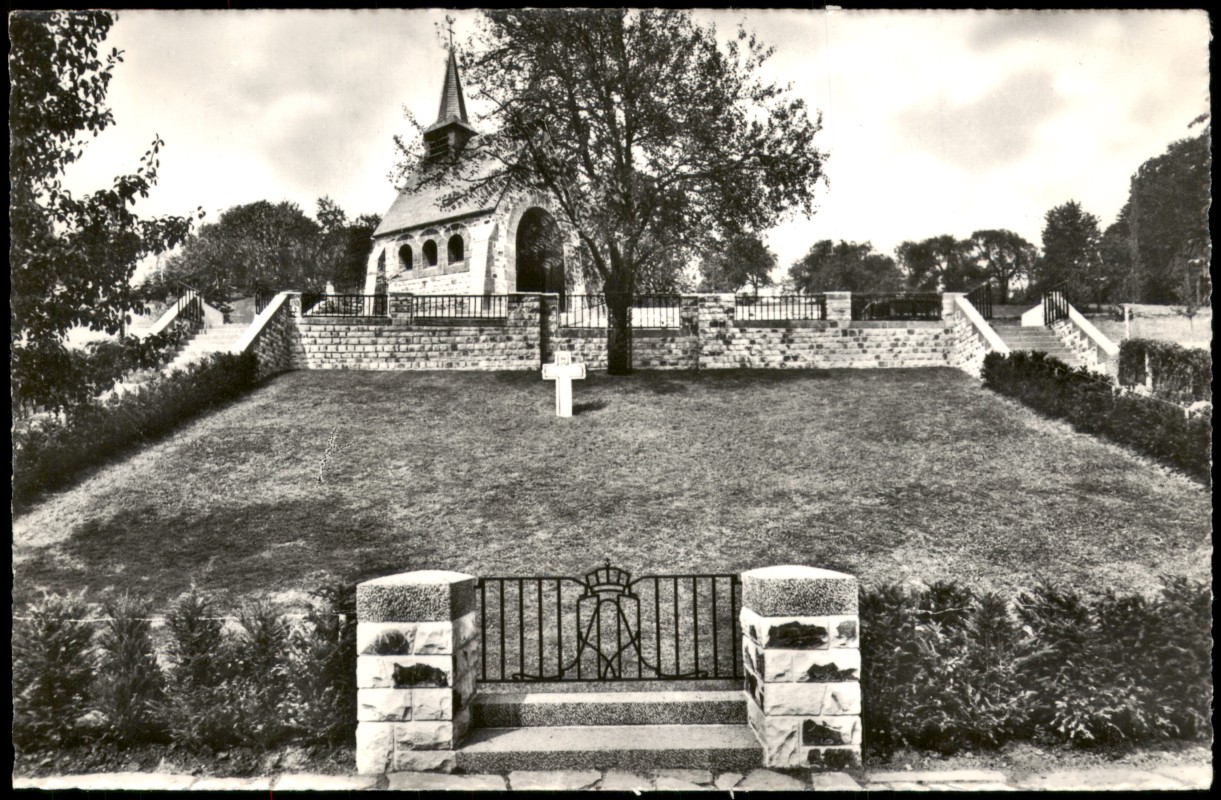 vergrößern: Bildseite historische Ansichtskarte von 1963: Gedächtniskapelle:: Küssnacht am Rigi