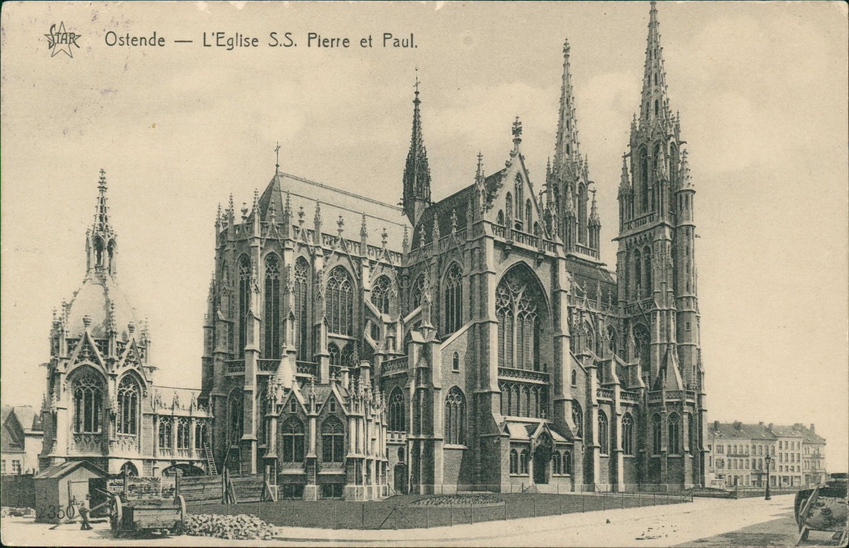 zoom: Image side vintage Postcard from 1915: L