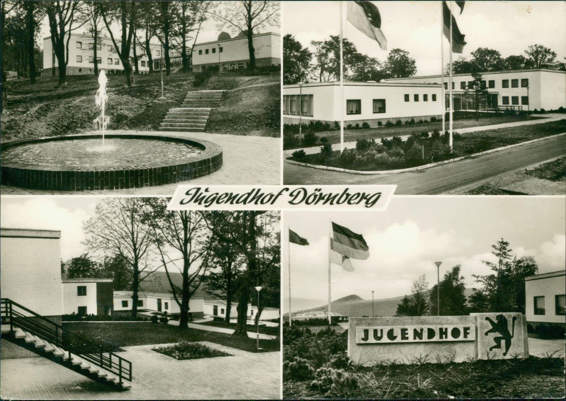 vergrößern: Bildseite historische Ansichtskarte von 1971: Jugendhof Bildungsstätte des Landes Hessen 4 Bild:: Dörnberg-Bestwig