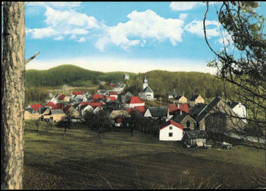 vergrößern: Bildseite historische Ansichtskarte von 1978: Stadtpartie Colorkarte:: Bärnfels-Obertrubach