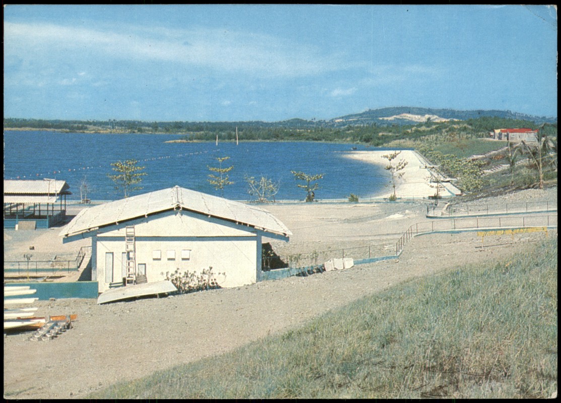 zoom: Image side vintage Postcard from 1965: Minerva-Staudamm (Presa Minerva):: Las Villas