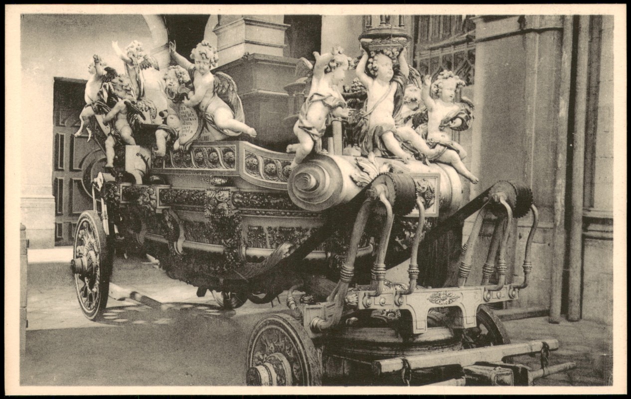 vergrößern: Bildseite historische Ansichtskarte von 1940: Le Car d