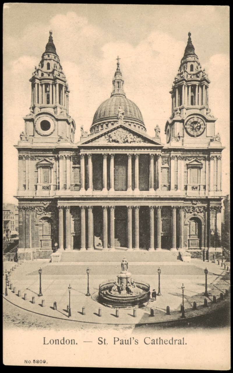 zoom: Image side vintage Postcard from 1905: St. Paul