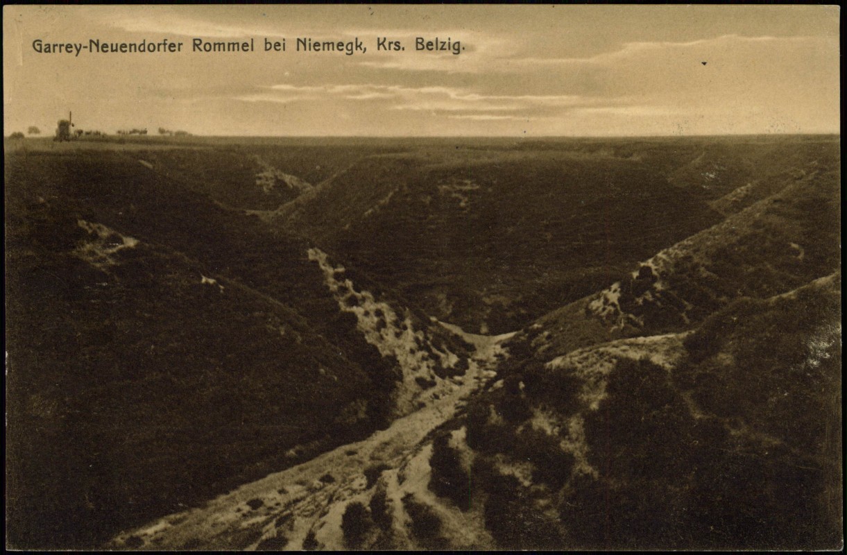 zoom: Image side vintage Postcard from 1915: Garrey-Neuendorfer Rommel Krs. Belzig.:: Niemegk