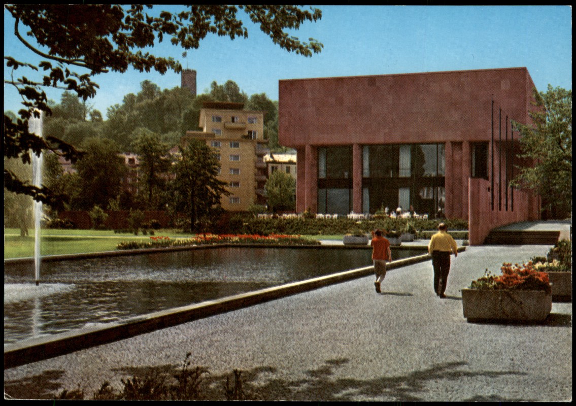 zoom: Image side vintage Postcard from 1975: Städt. Kunsthalle:: Bielefeld