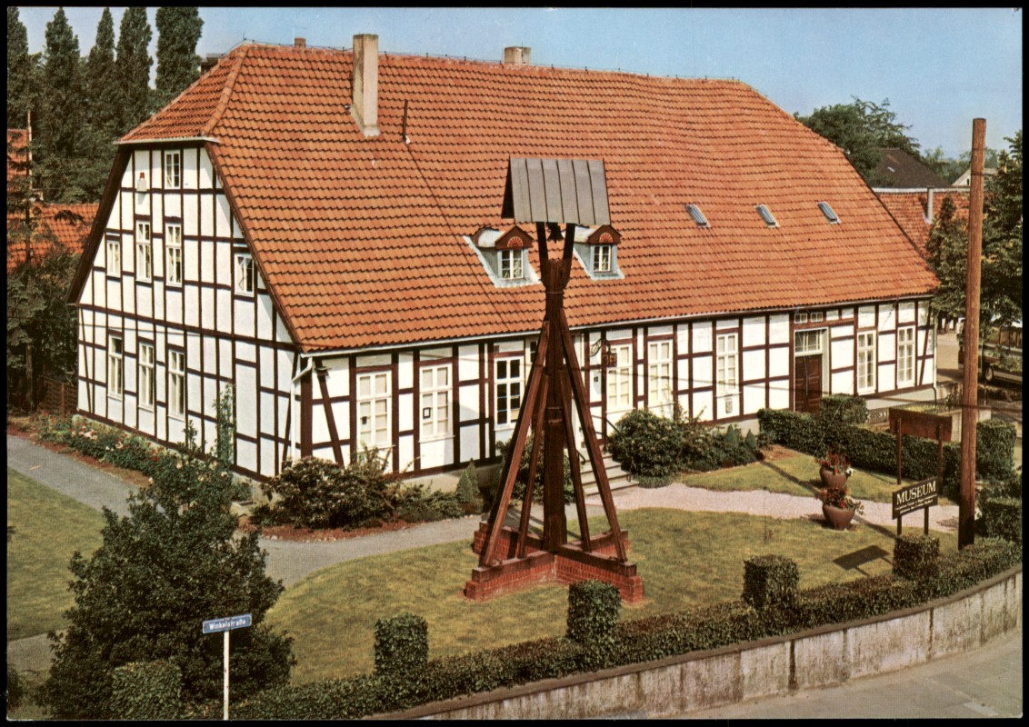 zoom: Image side vintage Postcard from 1980: Tabak-Museum:: Bünde