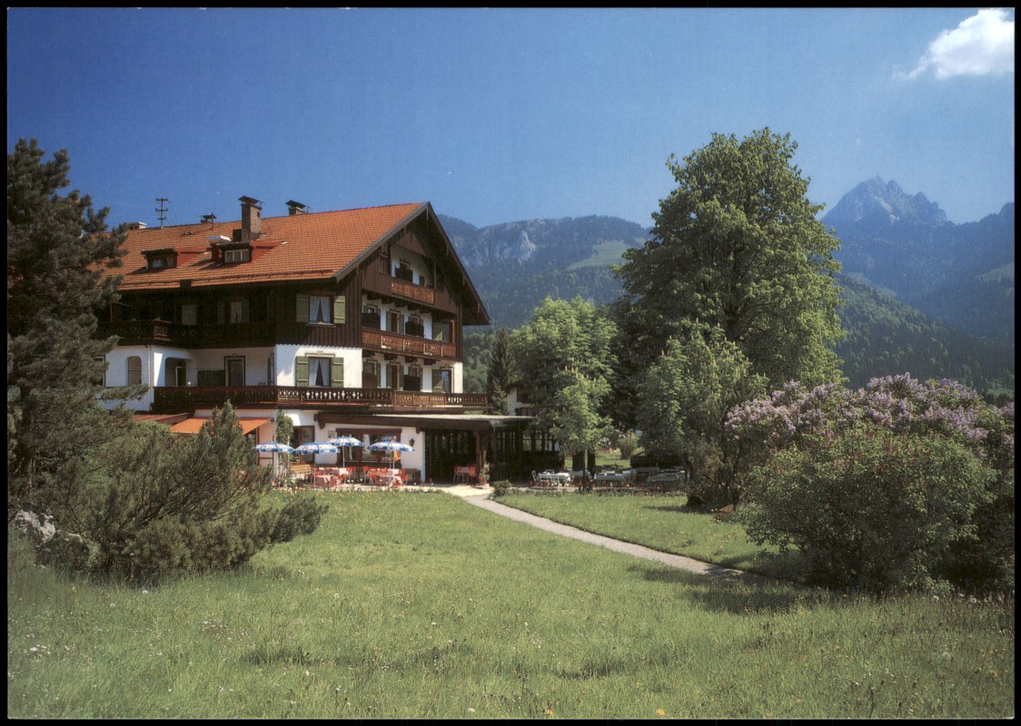 zoom: Image side vintage Postcard from 2010: Gasthof-Pension Rote Wand Geitau:: Bayrischzell