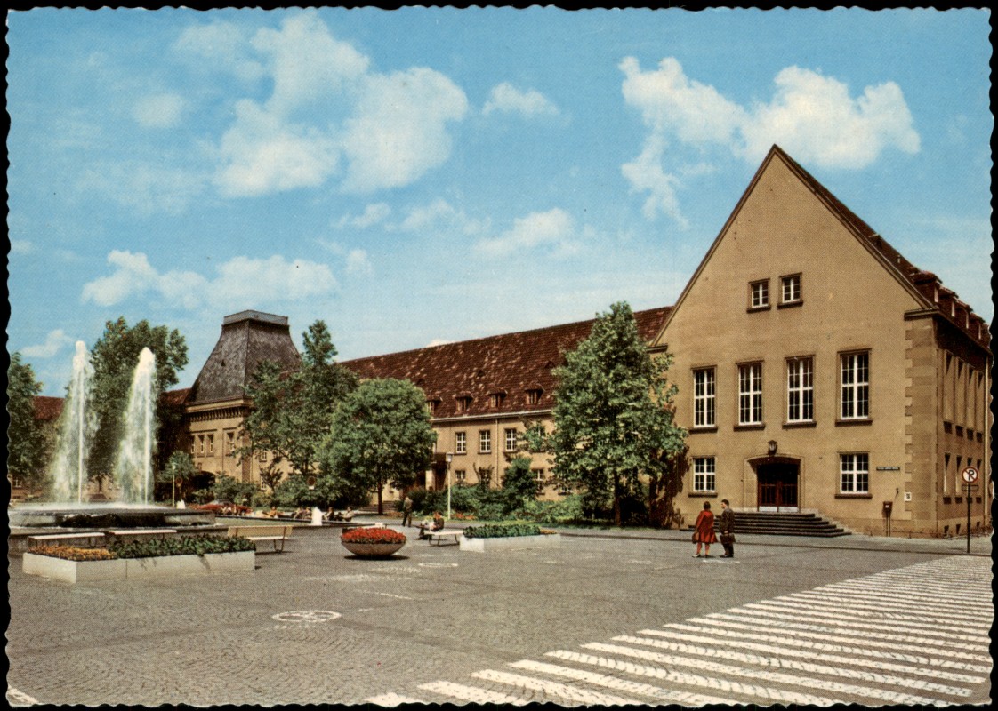zoom: Image side vintage Postcard from 1978: Universität:: Mainz