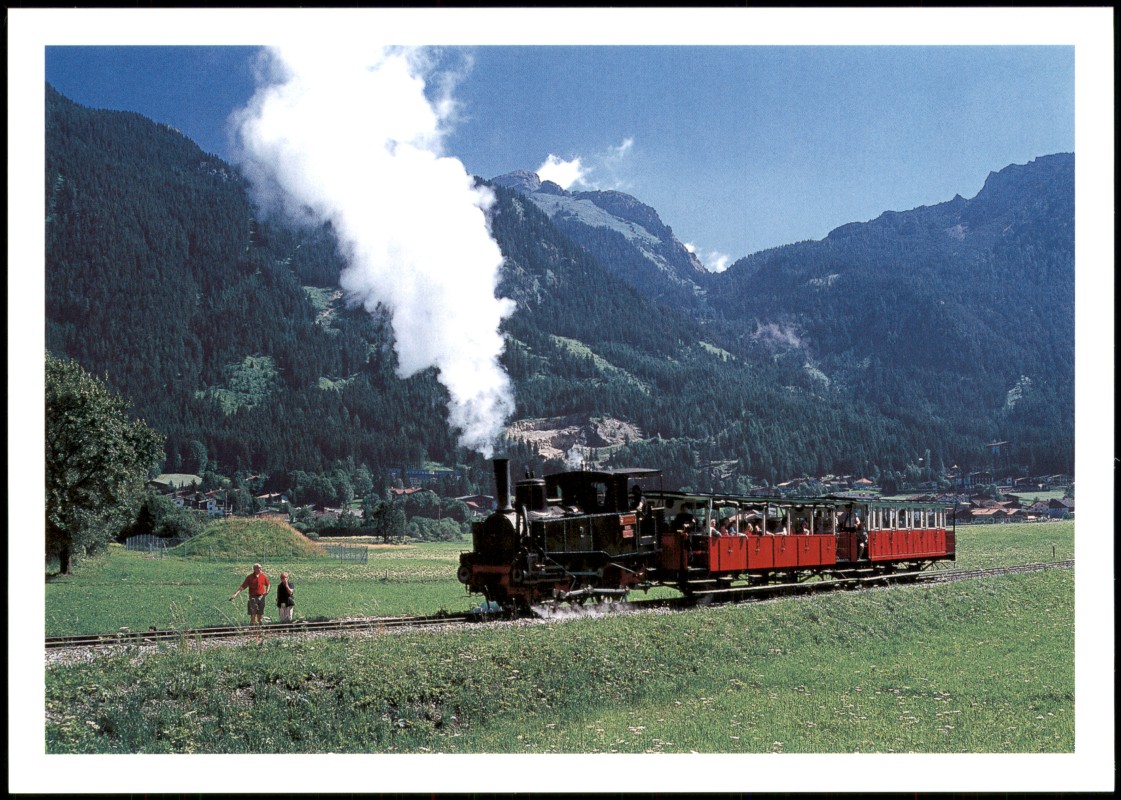 vergrößern: Bildseite historische Ansichtskarte von 2008: Great Mountain Railway Dampflokomotive Locomotive:: Taiwan Allgemein