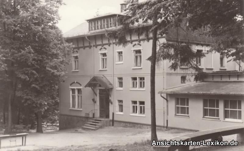 zoom: Image side vintage Postcard from 1966: HO - >Hutberg-Hotel<:: Kamenz