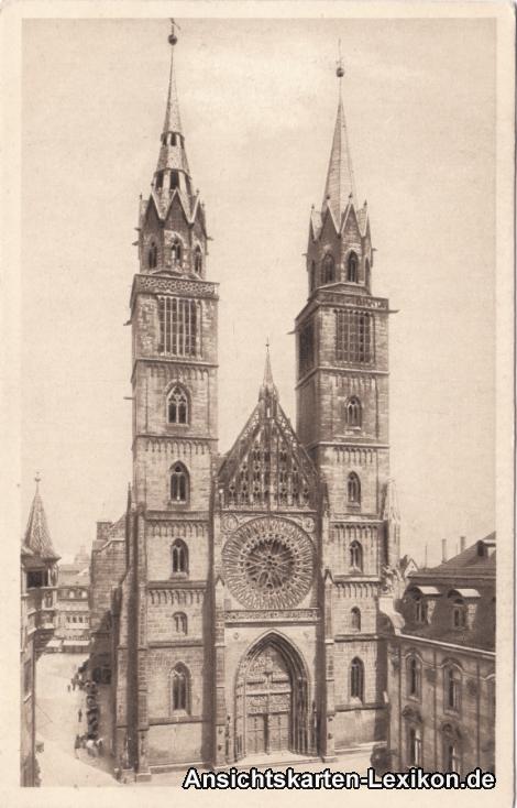 Lorenzkirche N Rnberg Ansichtskarten Lexikon