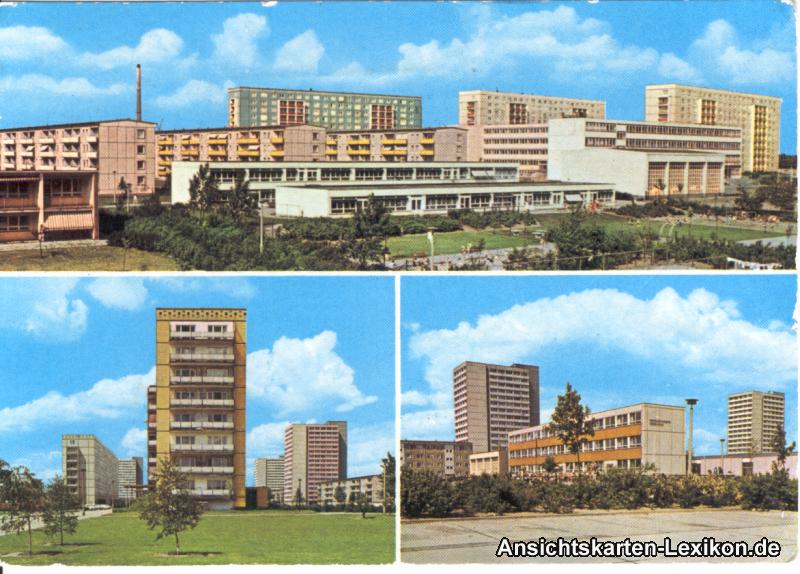 vintage Postcard from 1978: Hans-Loch Viertel:: Lichtenberg-Berlin