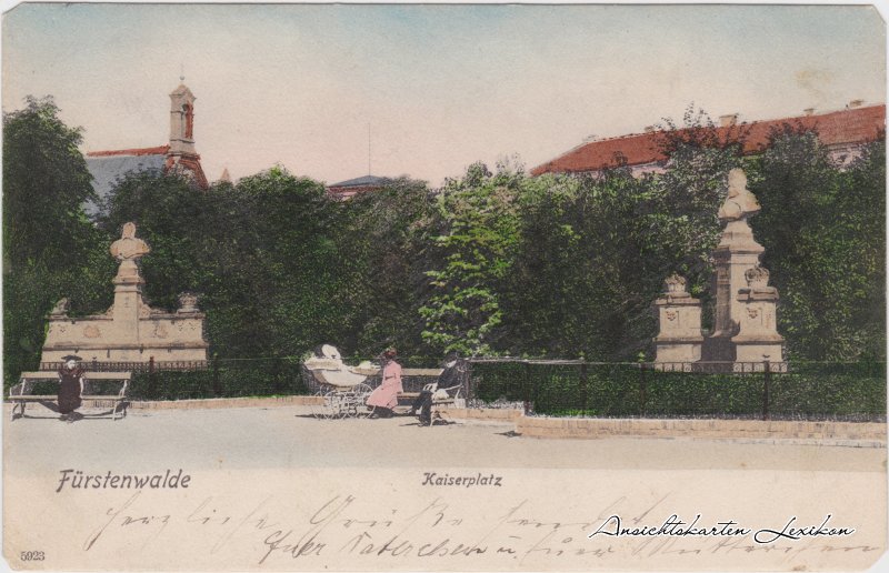 Kaiserplatz :: Fürstenwalde/Spree :: Ansichtskarten-Lexikon Kaiserplatz :: Fürstenwalde/Spree :: Ansichtskarten-Lexikon