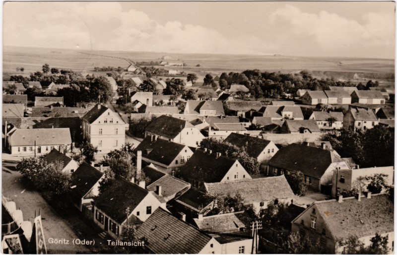 Blick auf die Stadt Göritz (Oder) AnsichtskartenLexikon