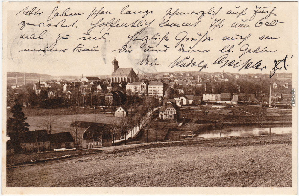 Totale Deutsche Tagesfahrt Marienberg Im Erzgebirge Ansichtskarten Lexikon