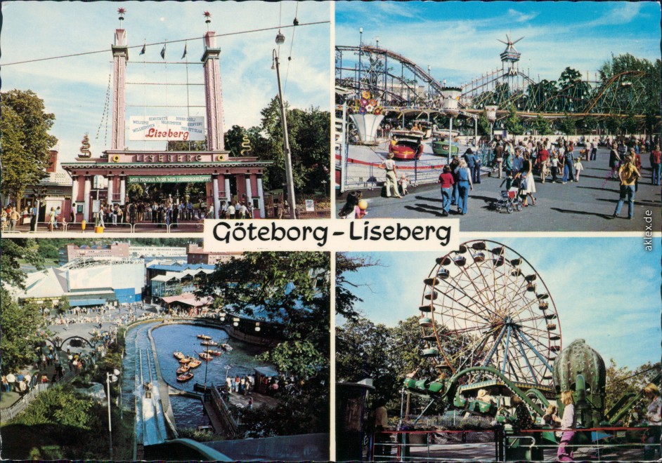 Freizeitpark Liseberg Goteborg Ansichtskarten Lexikon