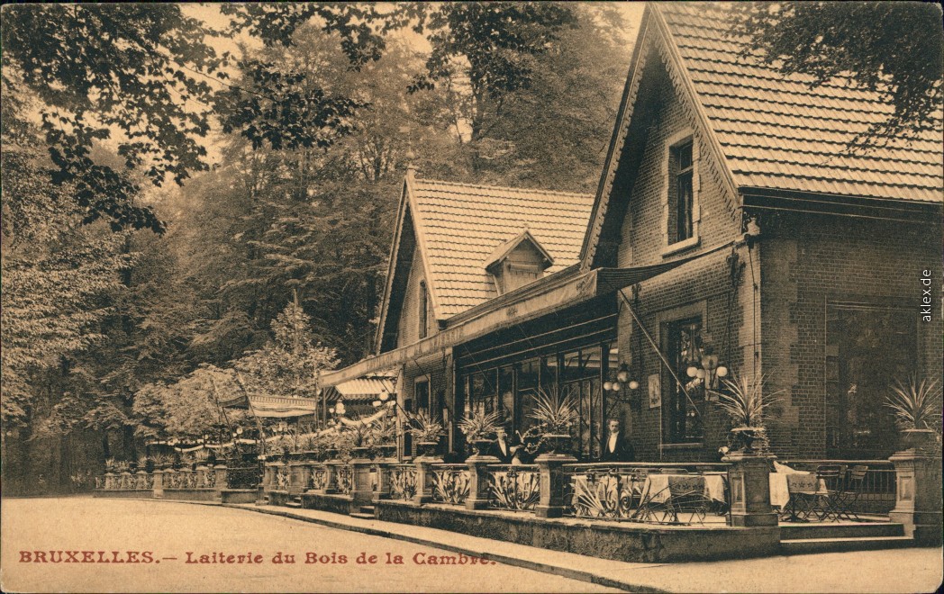 Laiterie Du Bois De La Cambre Brussel Ansichtskarten Lexikon