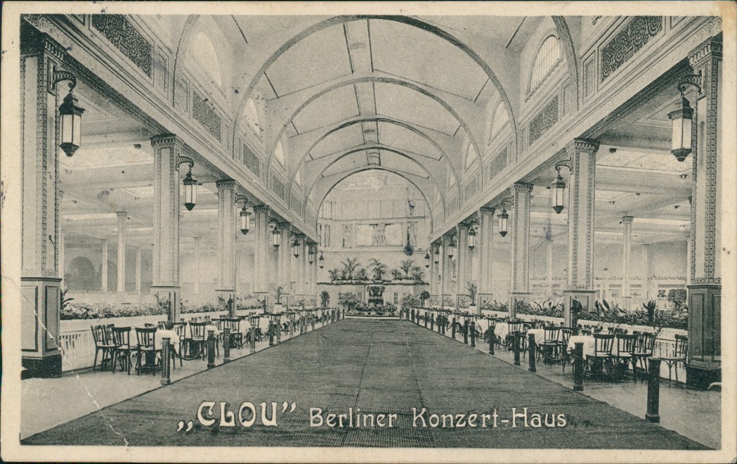 Clou Saal Berliner Konzerthaus Berlin Ansichtskarten Lexikon