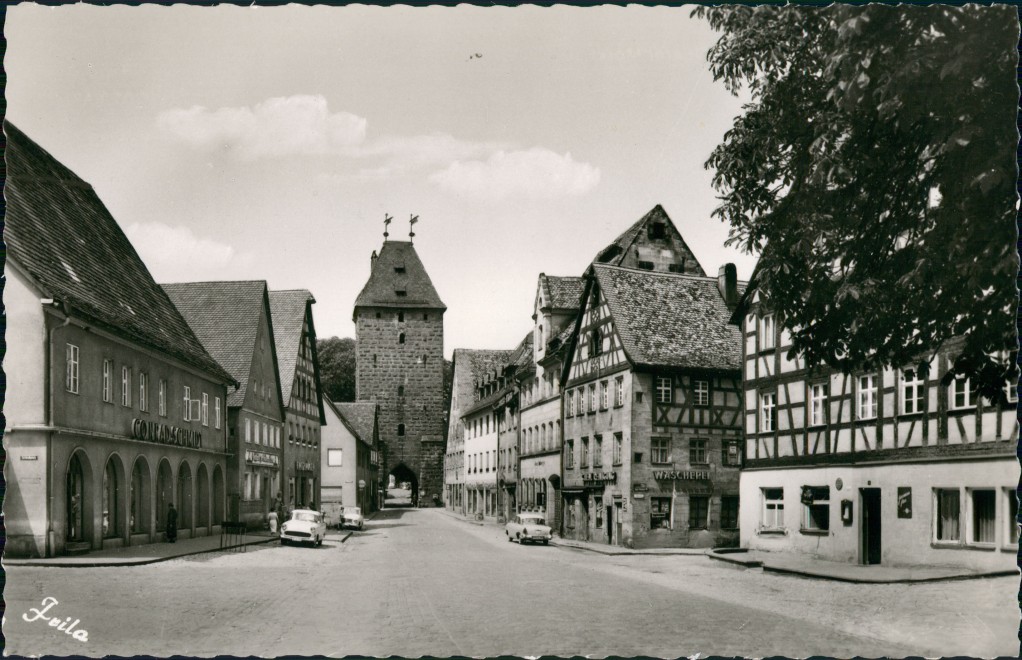 Markt Marktplatz Oberer Markt Partie Altdorf bei