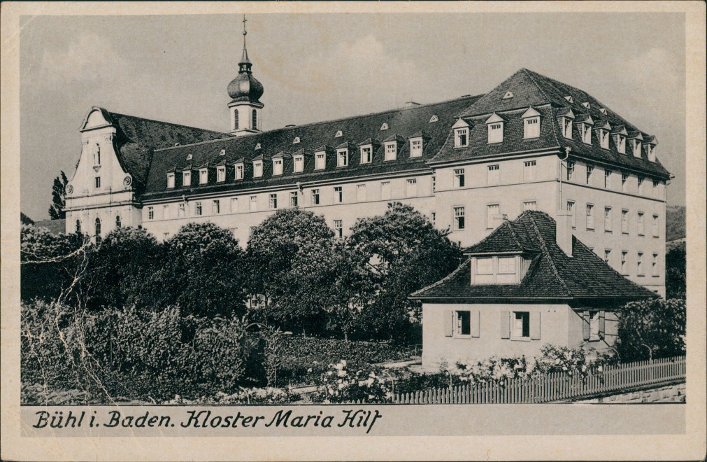 Kloster Maria Hilf :: Bühl (Baden) :: Ansichtskarten-Lexikon