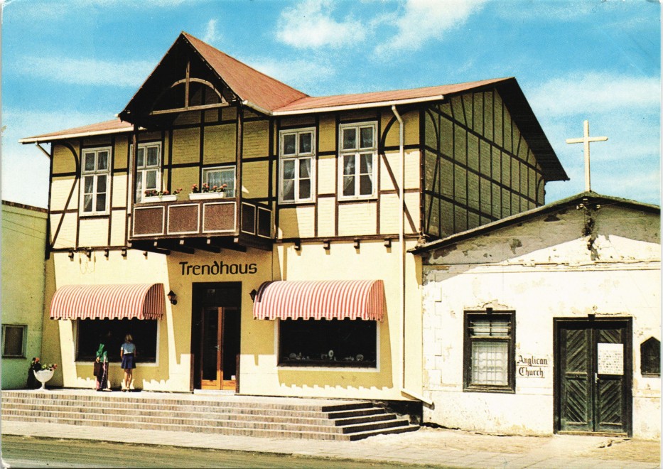 Trendhaus Anglican Church S W A Namibia Swakopmund Ansichtskarten Lexikon