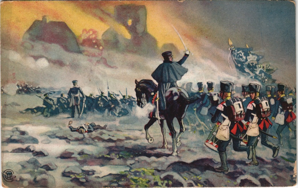 Die Völkerschlacht ProbstheidaLeipzig AnsichtskartenLexikon Die Völkerschlacht ProbstheidaLeipzig AnsichtskartenLexikon