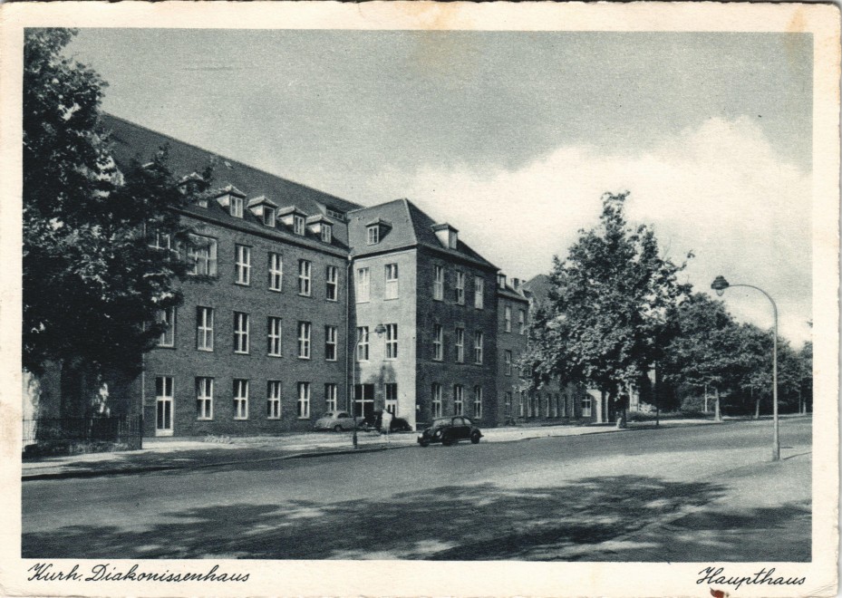 Haupthaus Kurh. Diakonissenhaus Strassen Ansicht :: Kassel ...