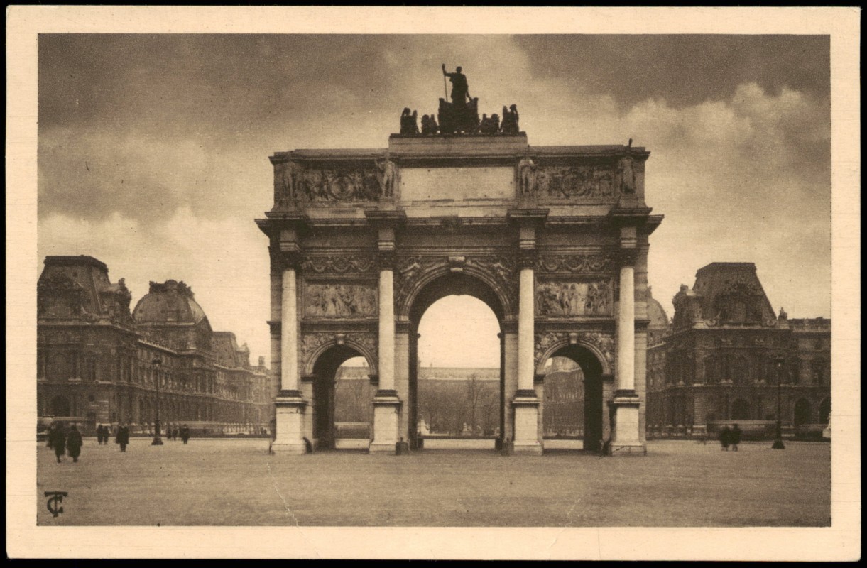 vintage Postcard from 1928: 1/8 PARIS - L