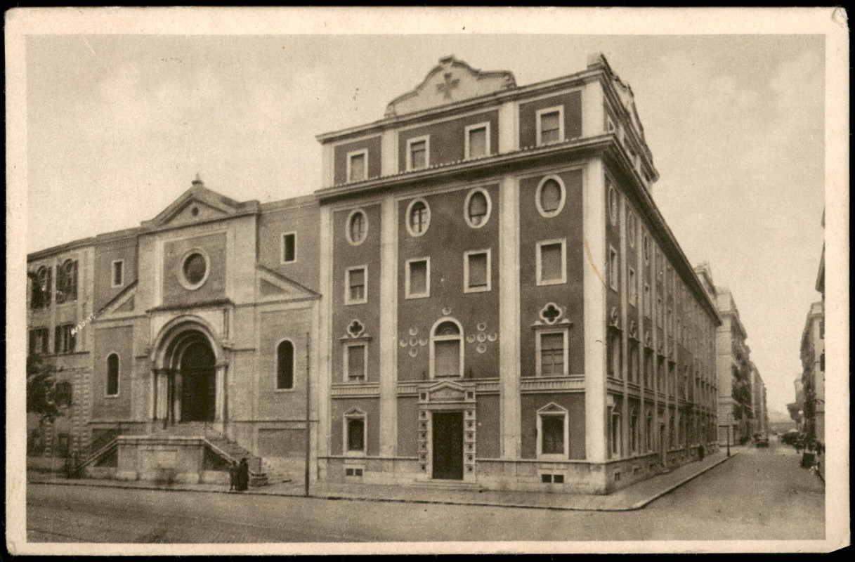 vintage Postcard from 1938: CHIESA RUSSO Cattolica di S. Antonio Abbate Italia Italien:: Italy