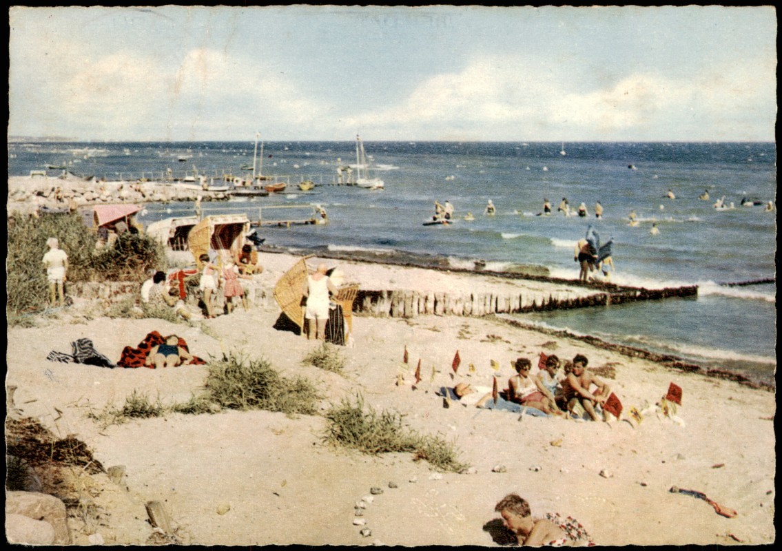 Strand Ostsee Ostseebad Sierksdorf AnsichtskartenLexikon