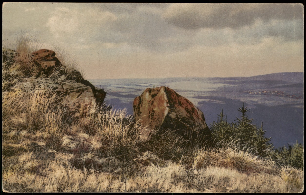 vintage Postcard from 1910: Stimmungsbild Landschaft und Natur Höhenlage Photochromie Serien-AK:: 