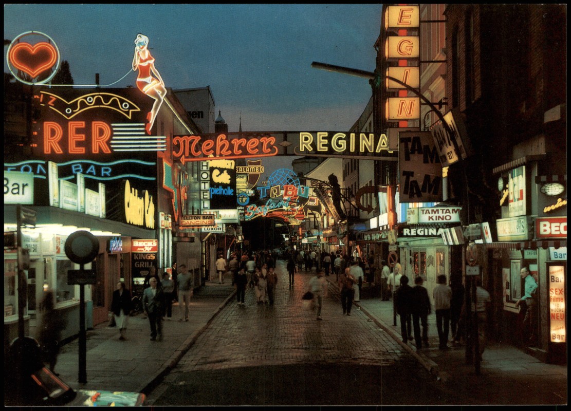 Reeperbahn - Große Freiheit Bei Nacht :: St. Pauli-Hamburg ...