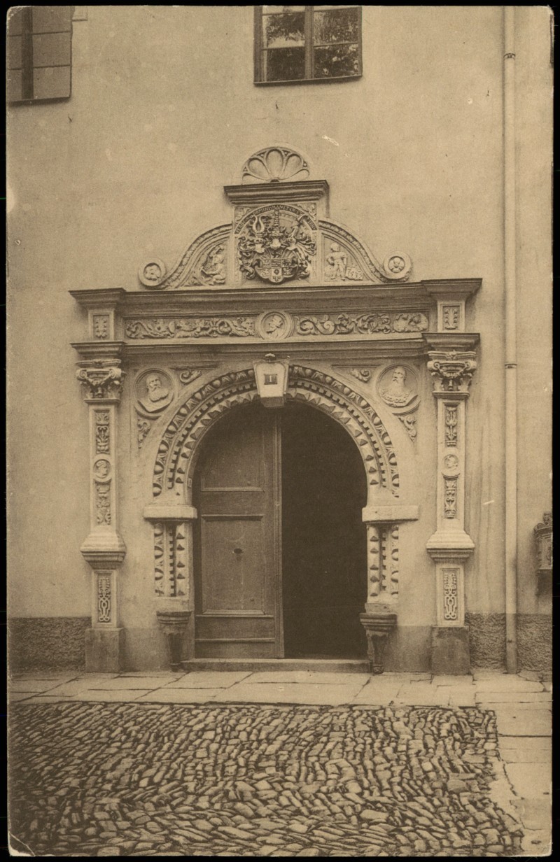 Rathaus Portal Marienberg Im Erzgebirge Ansichtskarten Lexikon