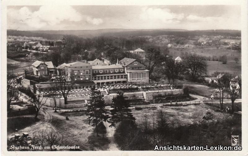 Luftbild: Kurhaus Ferch Schwielochsee :: Ferch-Schwielowsee ...