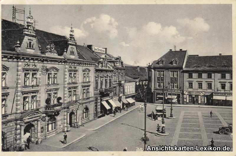 vintage Postcard from 1939: 1. Platz:: Most