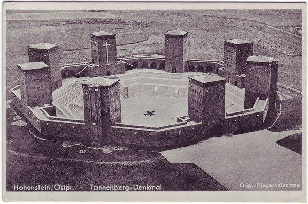 TannenbergDenkmal Tannenberg AnsichtskartenLexikon