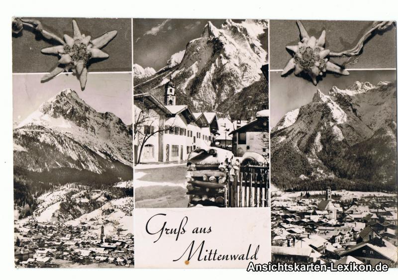 vintage Postcard from 1980: Mehrbildkarte:: 