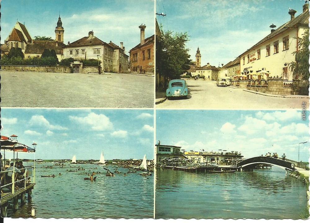vintage Postcard from 1968: Freistadt Rust am See, Burgenland:: Ruszt | Rušta